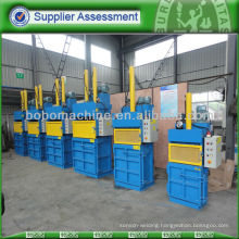 Second-hand plastic packing and baling machine